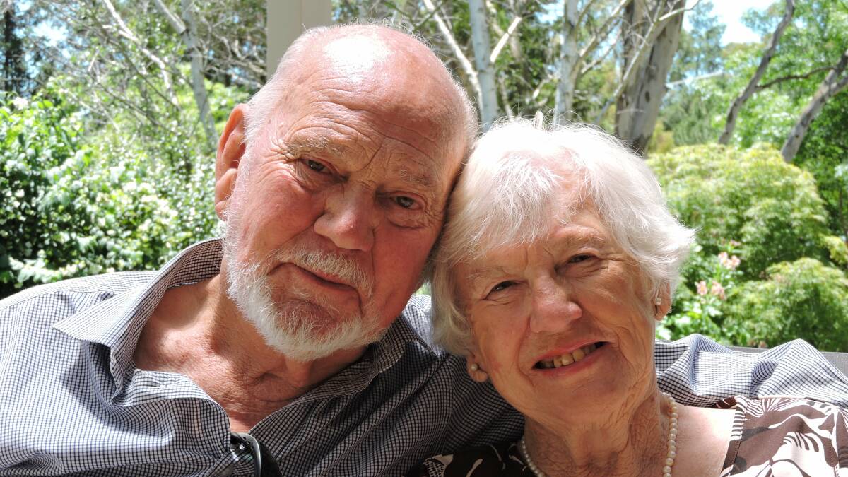 LIFE-LONG LOVE: Julie and Don Peck have just celebrated their 60th wedding anniversary. PHOTO: SUPPLIED