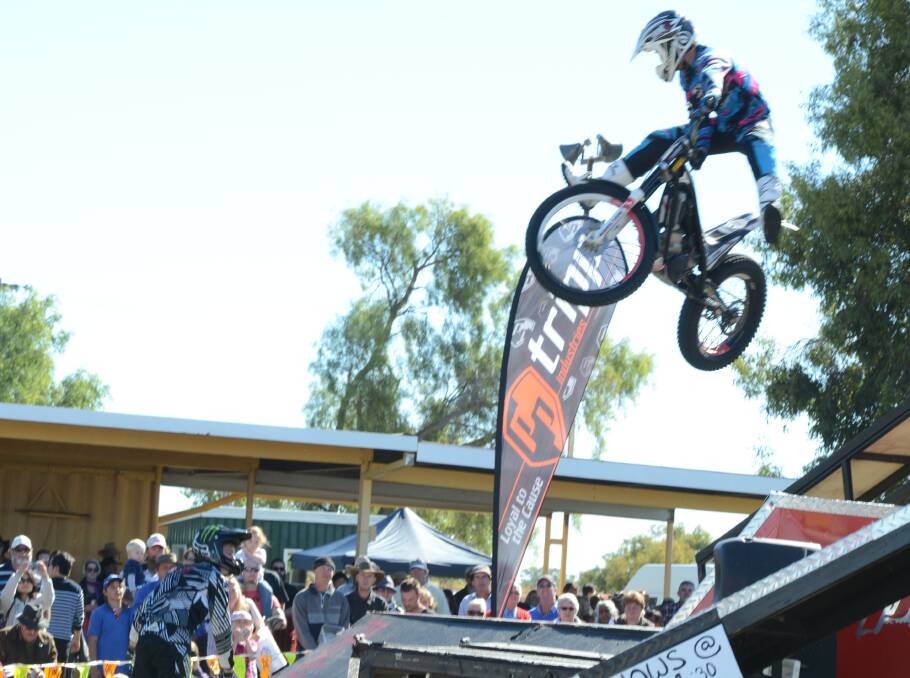 Check out the thrills of Flair Action Sports stunt riders.