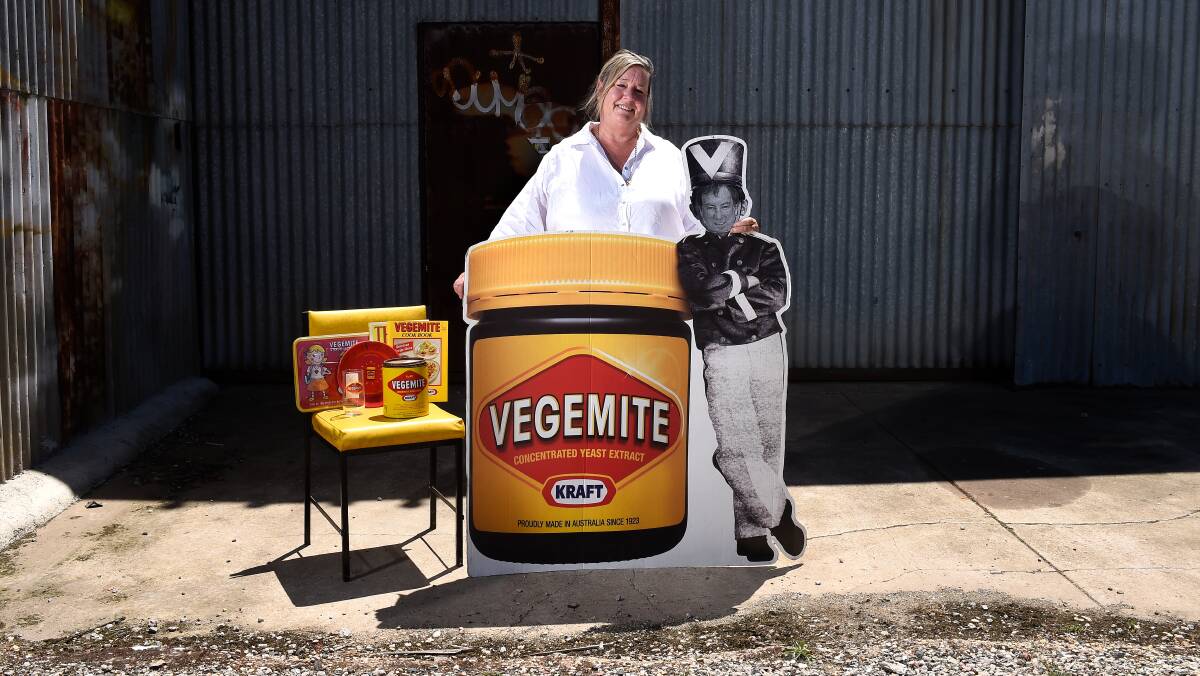 Liza Robinson is driving the creation of a Vegemite museum in Beaufort to celebrate the legacy of its inventor who was born in nearby Chute. Photo: Adam Trafford 
