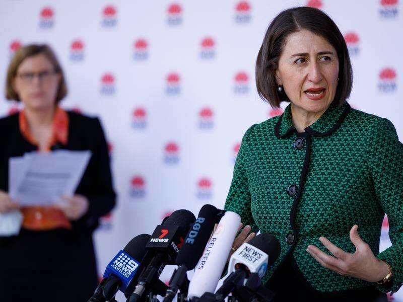 Gladys Berejiklian has urged anyone in aged care to take up vaccination. 