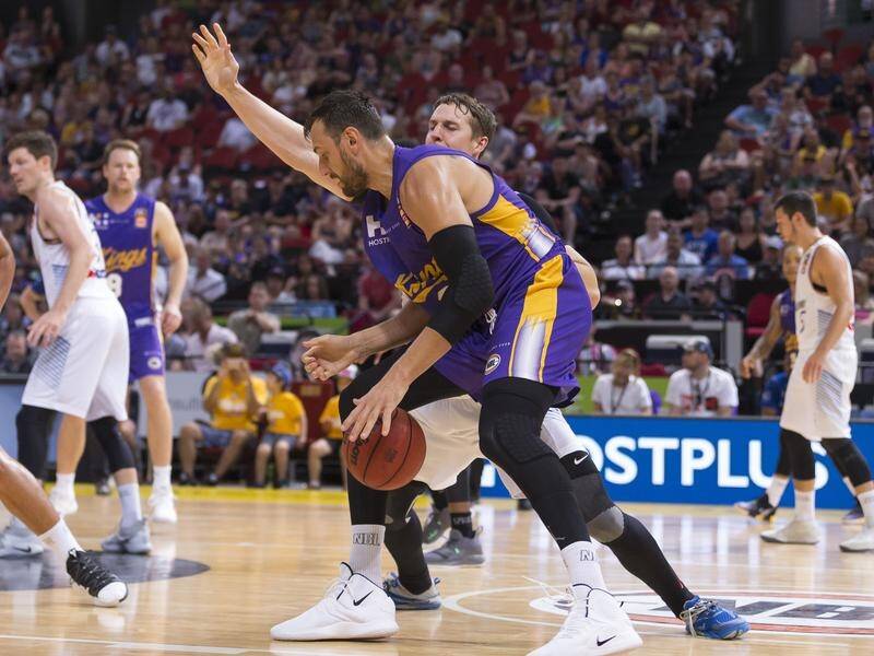 Star recruit Andrew Bogut led the way for Sydney in a tougher-than-expected NBL win over Brisbane.