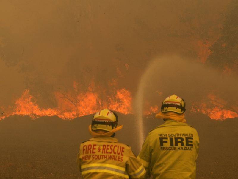 NSW crews are desperately trying to control bushfires before catastrophic danger on Tuesday.