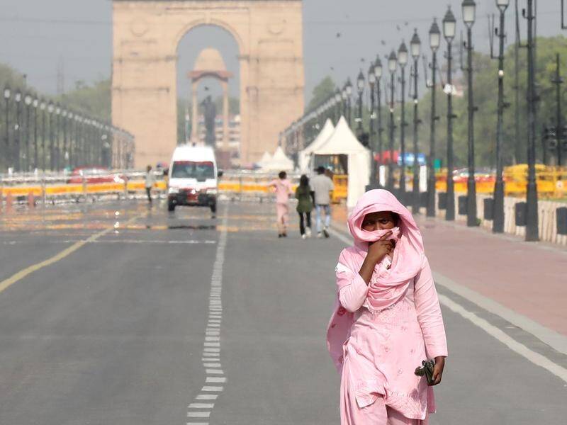 Many parts of India are reeling under heat conditions that have broken records for April. (EPA PHOTO)