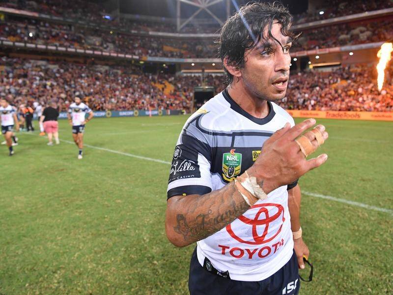 Johnathan Thurston feels the Cowboys' fifth tackle options let them down in their loss to Brisbane.