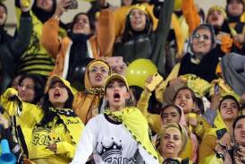 Iranian women will soon be barred from attending soccer matches again, according to media reports. (EPA PHOTO)
