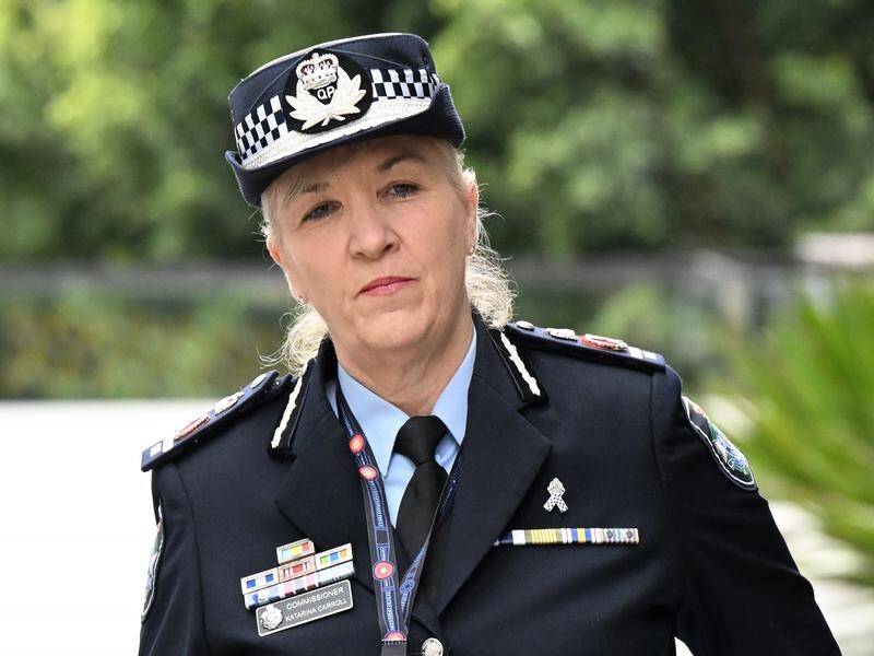 Police Commissioner Katarina Carroll has been criticised for failing to address issues in the QPS. (Darren England/AAP PHOTOS)