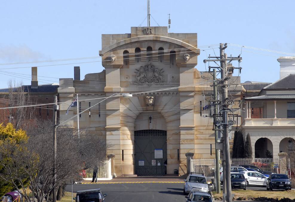 The front of Bathurst jail. Picture is from file