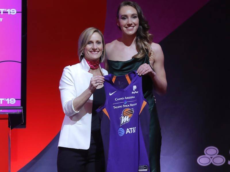 Australian basketballer Alanna Smith was the No.8 pick in the WNBA Draft.