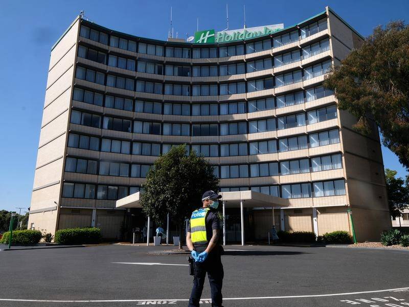 Three COVID-19 cases have now been linked to the Holiday Inn at Melbourne Airport.