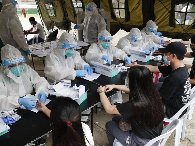 The Philippines has reported 1895 new COVID-19 infections and 11 additional deaths.