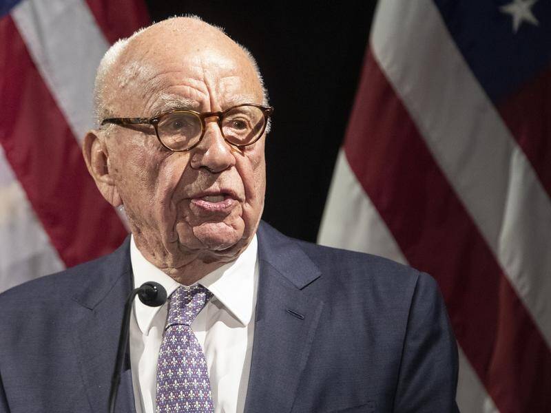 Media mogul Rupert Murdoch has started a process that could reunite News Corp and Fox Corp. (AP PHOTO)