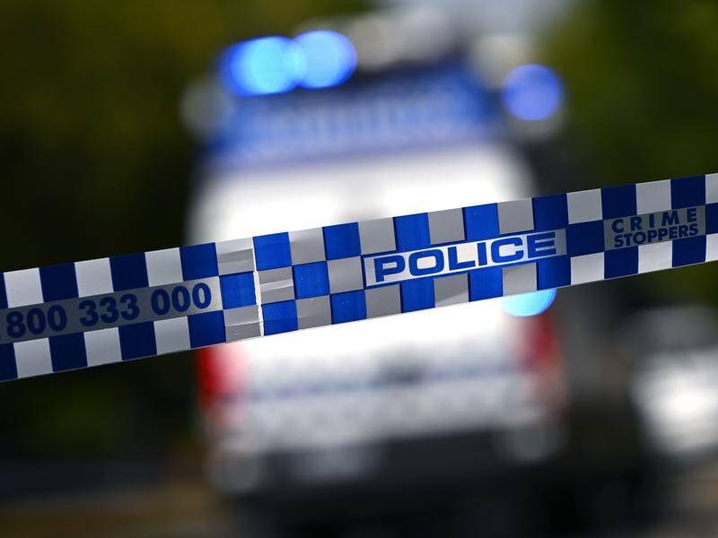 A woman arrested at the scene of a fatal stabbing near Melbourne has been charged with murder. (Joel Carrett/AAP PHOTOS)
