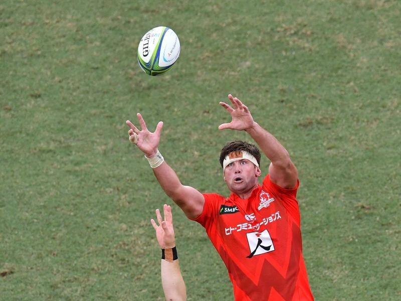Lock Michael Stolberg has made an unexpected Super Rugby switch from the Sunwolves to Rebels.