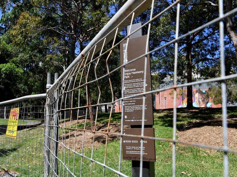 There has been a spate of park closures in Sydney after asbestos was found in garden mulch. (Bianca De Marchi/AAP PHOTOS)