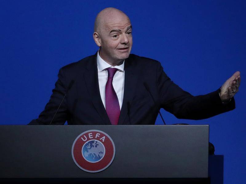 FIFA president Gianni Infantino knows the body has massive cash reserves to help struggling members.