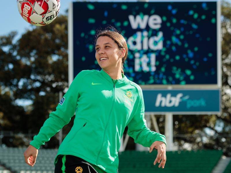 Sam Kerr is thrilled that the Matildas will have a new base in Melbourne.