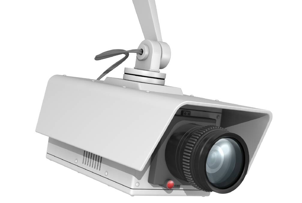 Generic photo of a security camera. Picture is from file