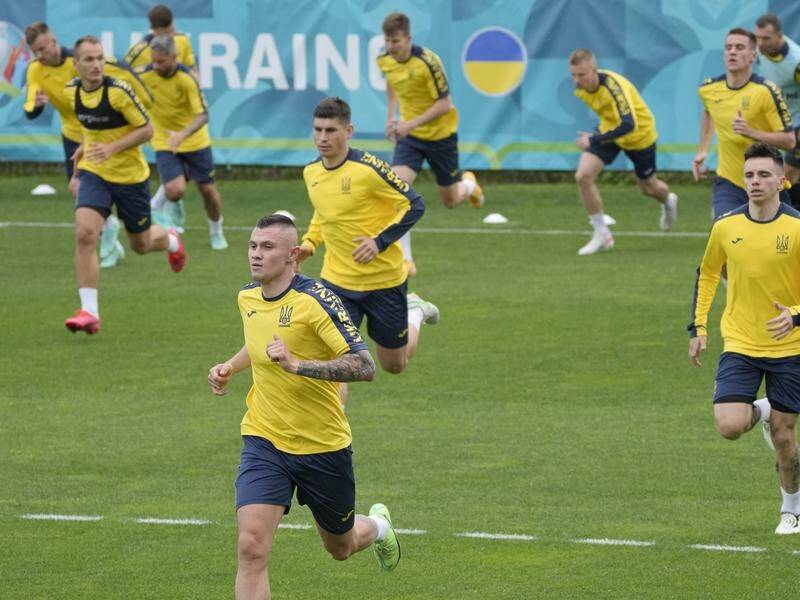 Ukraine have been told to remove a 'political' phrase from their Euro soccer championship shirt.
