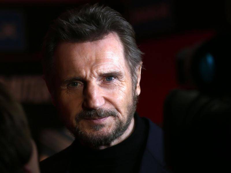 Liam Neeson is starring in the sequel to ICE ROAD, filming in Walhalla in January 2024. Picture by AAP Image