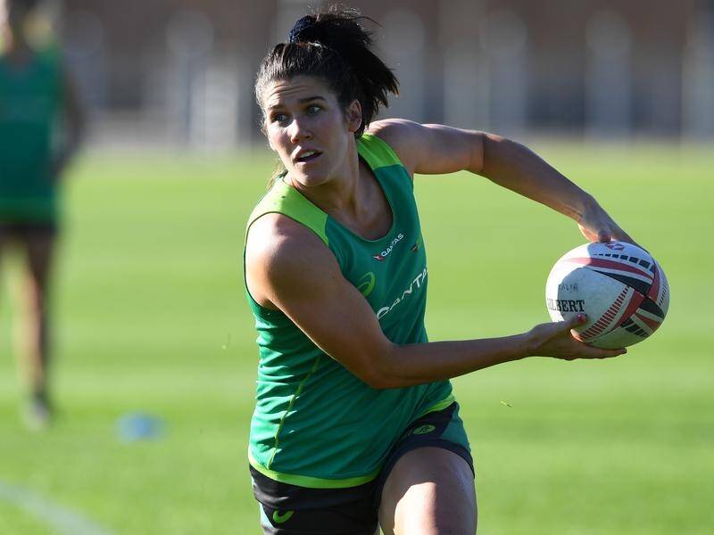Charlotte Caslick has been ruled out of the sevens world series event in Dubai with injury.