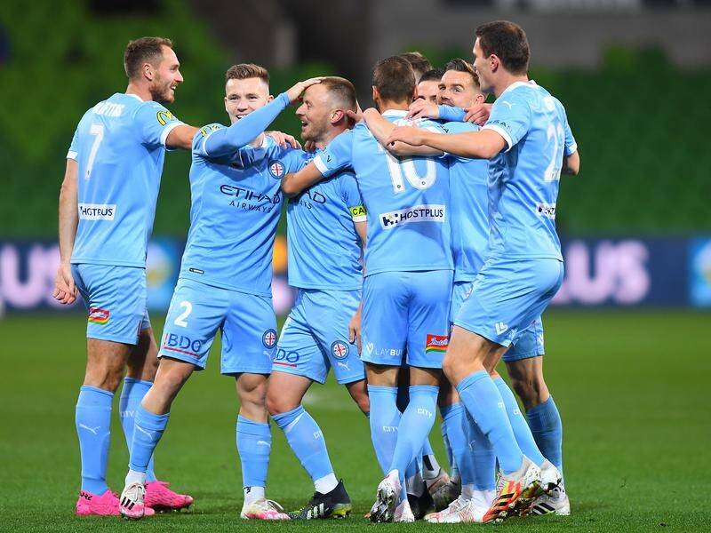 Melbourne City will fine-tune their A-League finals campaign in a catch-up game against Newcastle.
