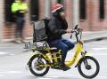 A study at one Sydney hospital found 43 incidents of delivery bike riders being injured in one year.