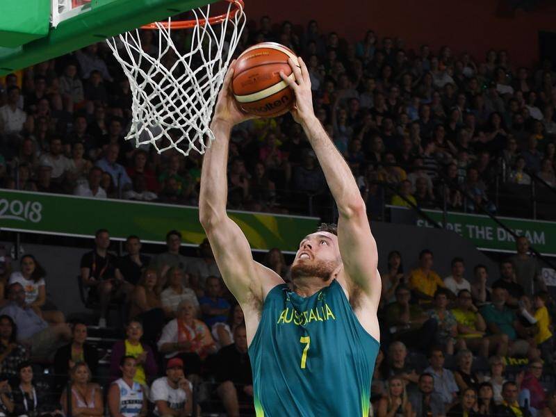 Boomers forward Nick Kay has been signed to play the next three NBL seasons for the Perth Wildcats.