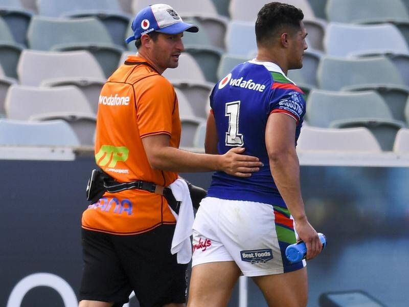 Warriors captain Roger Tuivasa-Sheck suffered a hamstring injury in the loss to Canberra.