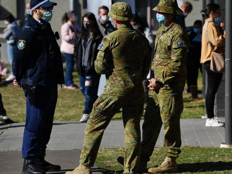 Thousands of police and ADF members will be tasked with enforcing public health orders in NSW.