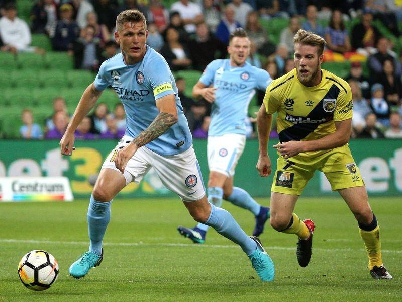 Michael Jakobsen has been crucial to Melbourne City's fine defensive performances in recent times.