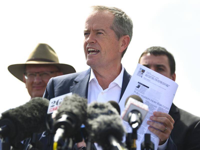 Bill Shorten is giving nothing away on Adani - but wants to help locals compete with foreign workers