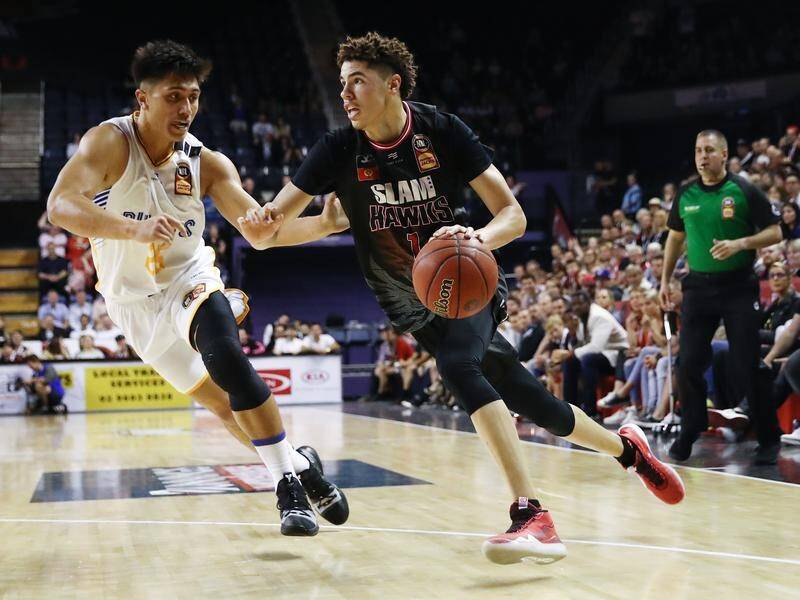 The Perth Wildcats won't just focus on US teen Lamelo Ball (r) when they host the Illawarra Hawks.