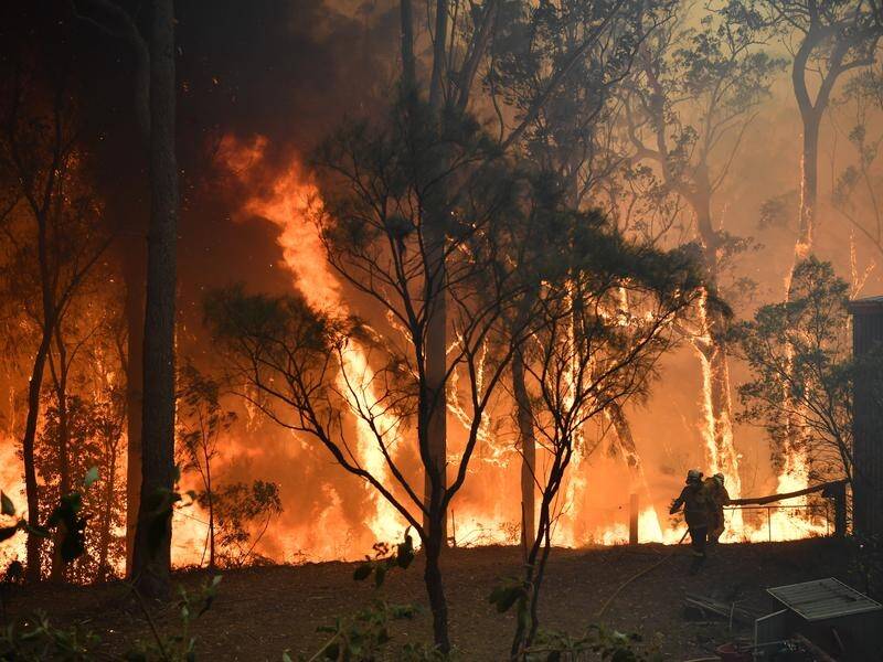 More bushfires are burning across NSW following lightning strikes on Tuesday night.
