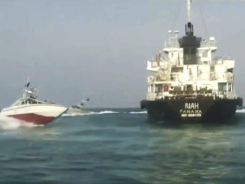 Panamanian-flagged oil tanker the MT Riah is believed to be the vessel that was seized off Iran.