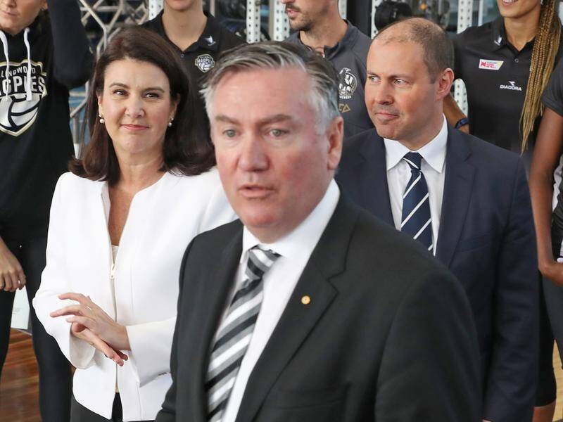 Collingwood President Eddie McGuire says the federal funding wasn't a handout.