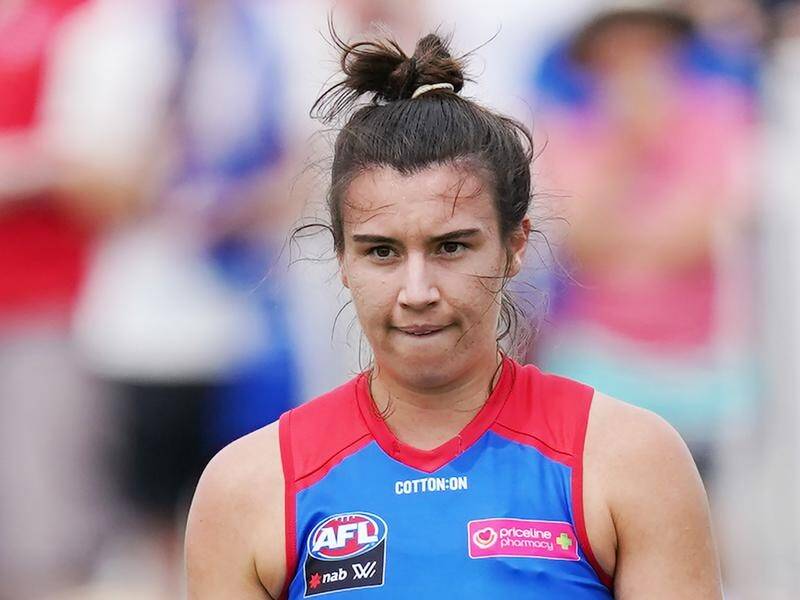 Bonnie Toogood was in great touch for the Western Bulldogs in their AFLW win over GWS.