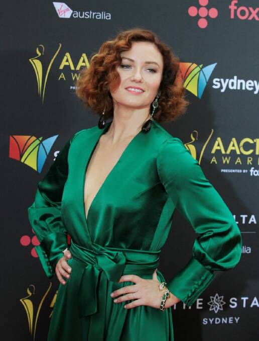 Alison McGirr arrives at the AACTA (Australian Academy of Cinema and Television Arts) Awards at The Star, Sydney, Wednesday, December 6, 2017. (AAP Image/Ben Rushton) NO ARCHIVING