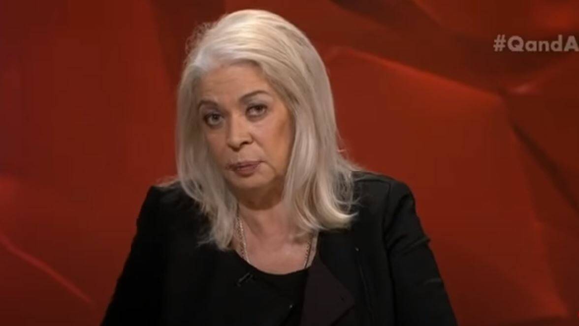 CONCERNED: Advocate and professor Marcia Langton, pictured during an appearence on Q&A has co-authored a report which found perpetrators of violence could weaponise cross-border difference in legislation.
