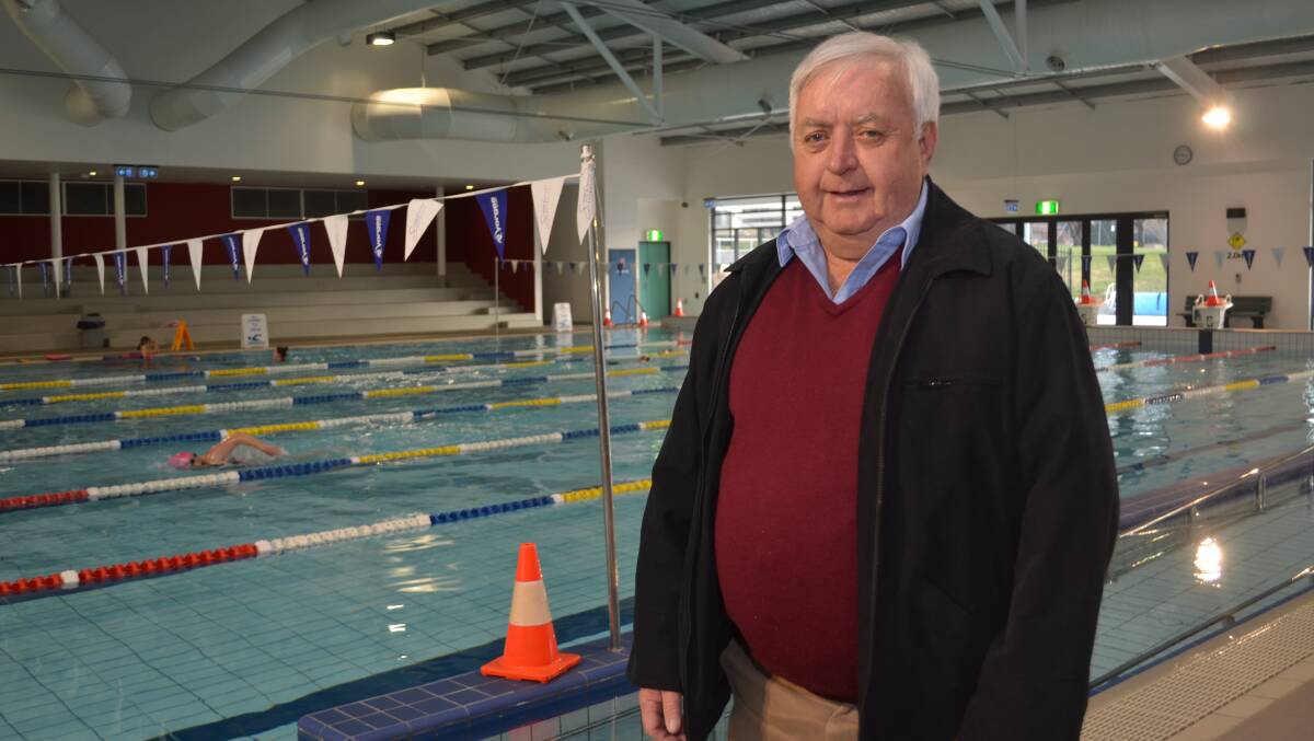 MAKING WAVES: Councillor Ron Gander has welcomed positive swimming results during the April school holidays, with 20 disadvantaged children learning to swim. Photo: DANIELLE CETINSKI 	0610dcron1