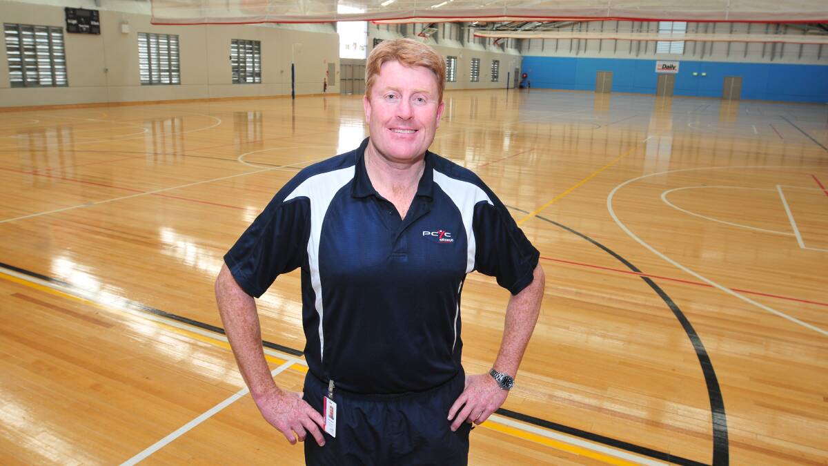 SPORTING CHANCE: Geoff Potts loves the variety of activities on offer at the PCYC.
Photo: JUDE KEOGH 0530pcyc2