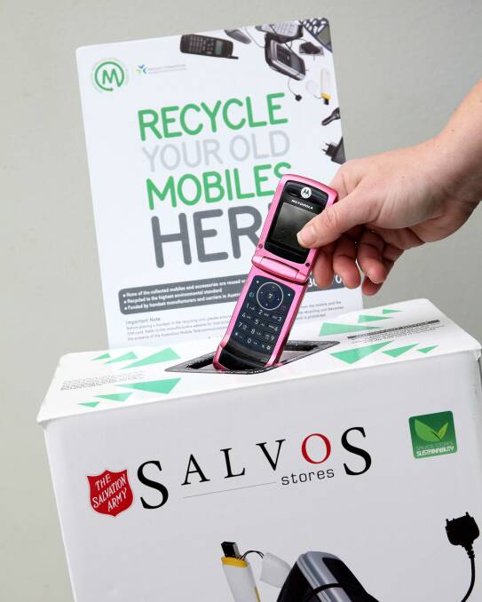 Donate and recycle old mobile phones to help those in need