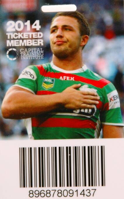 RIGHT: Sam Burgess has had a change of heart. 
