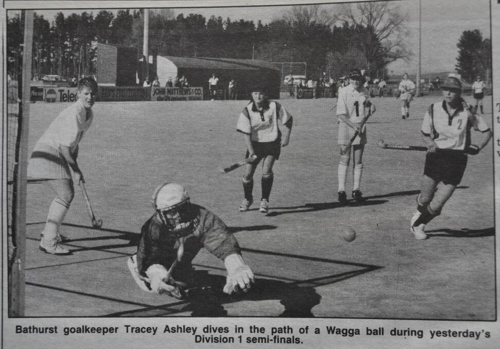 A selection of local hockey photos taken from the pages of the Central Western Daily in June, 1996