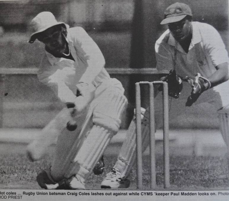 A selection of Orange cricket photos and scorecards from the Central Western Daily in the 1990s