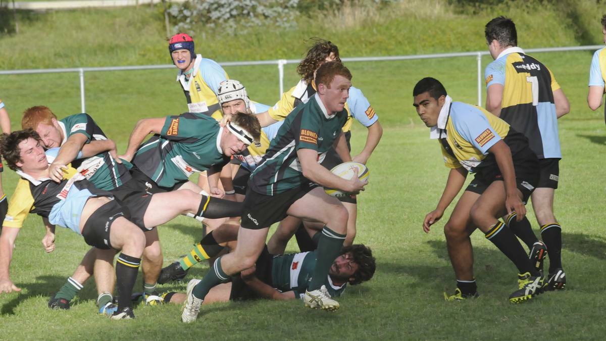 STRONG POINT: Orange Emus's Tim Allison, in action against CSU Bathurst earlier in the Blowes Clothing Cup season, was one of his side's best in their 24-19 win over Parkes Boars on Saturday.
