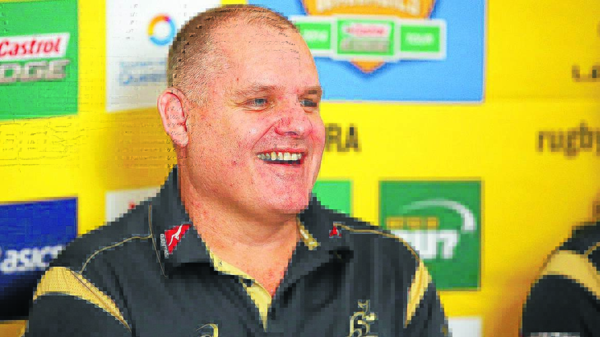 EXCITED: Wallabies coach Ewen McKenzie and his Bledisloe Cup squad will be in Orange on August 5 as part of the Bush2Bledisloe tour. Photo: GETTYIMAGES