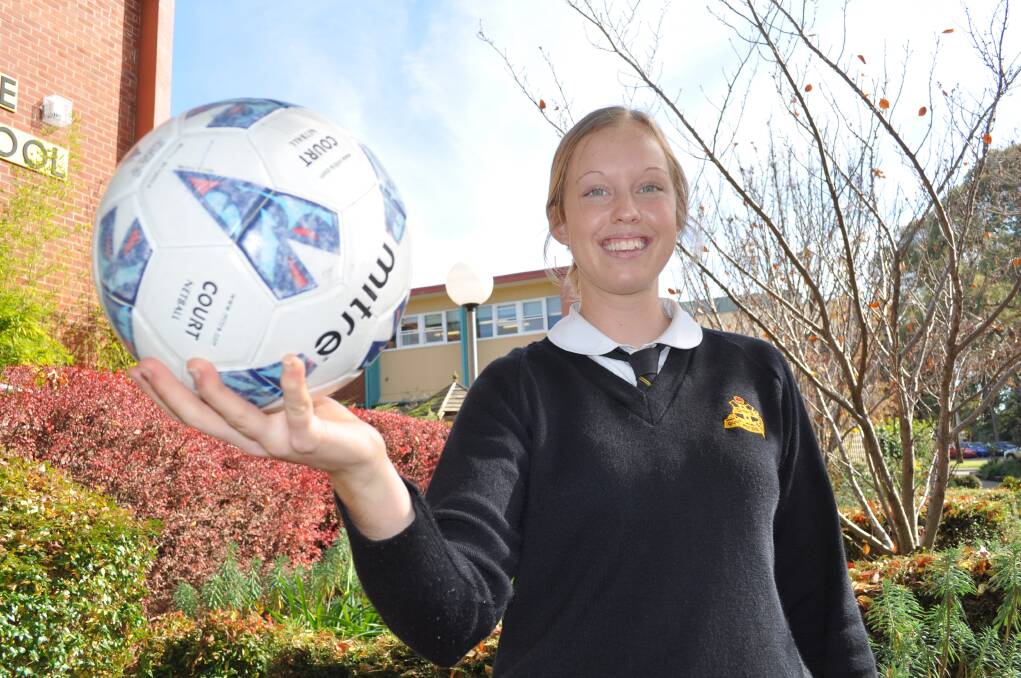 LEADING THE WAY: High A captain Sophia Kloosterman is looking forward to her side's big Orange Netball Association division one game with Life Studio. Photo: NICK McGRATH 0523netball