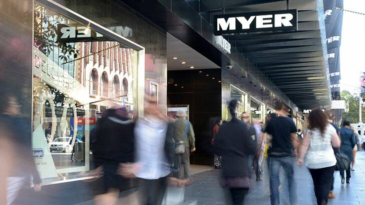 Myer Holdings Limited has announced it will close its Orange store. File photo
