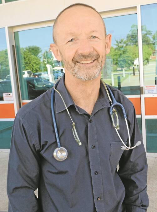 CAREER CHANGE: Dr Marty Roebuck has embarked on a career in medicine. Photo: PHILL MURRAY 022516pmarty