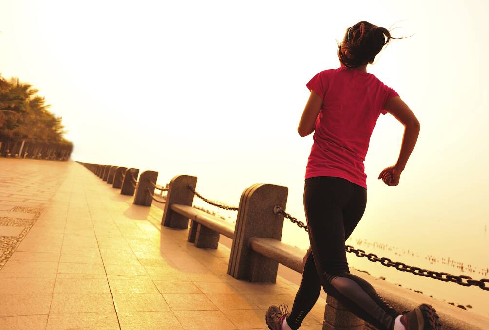 STAY ACTIVE: Staying active can help you to sleep better, manage stress and boost your mood. 